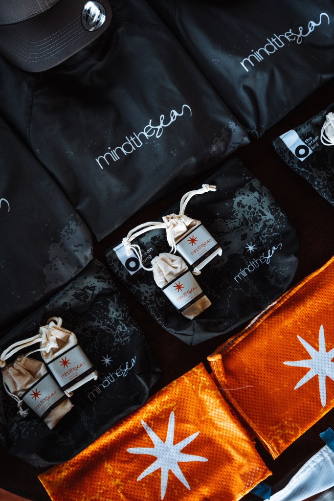 Mind the Seas branded merchandise